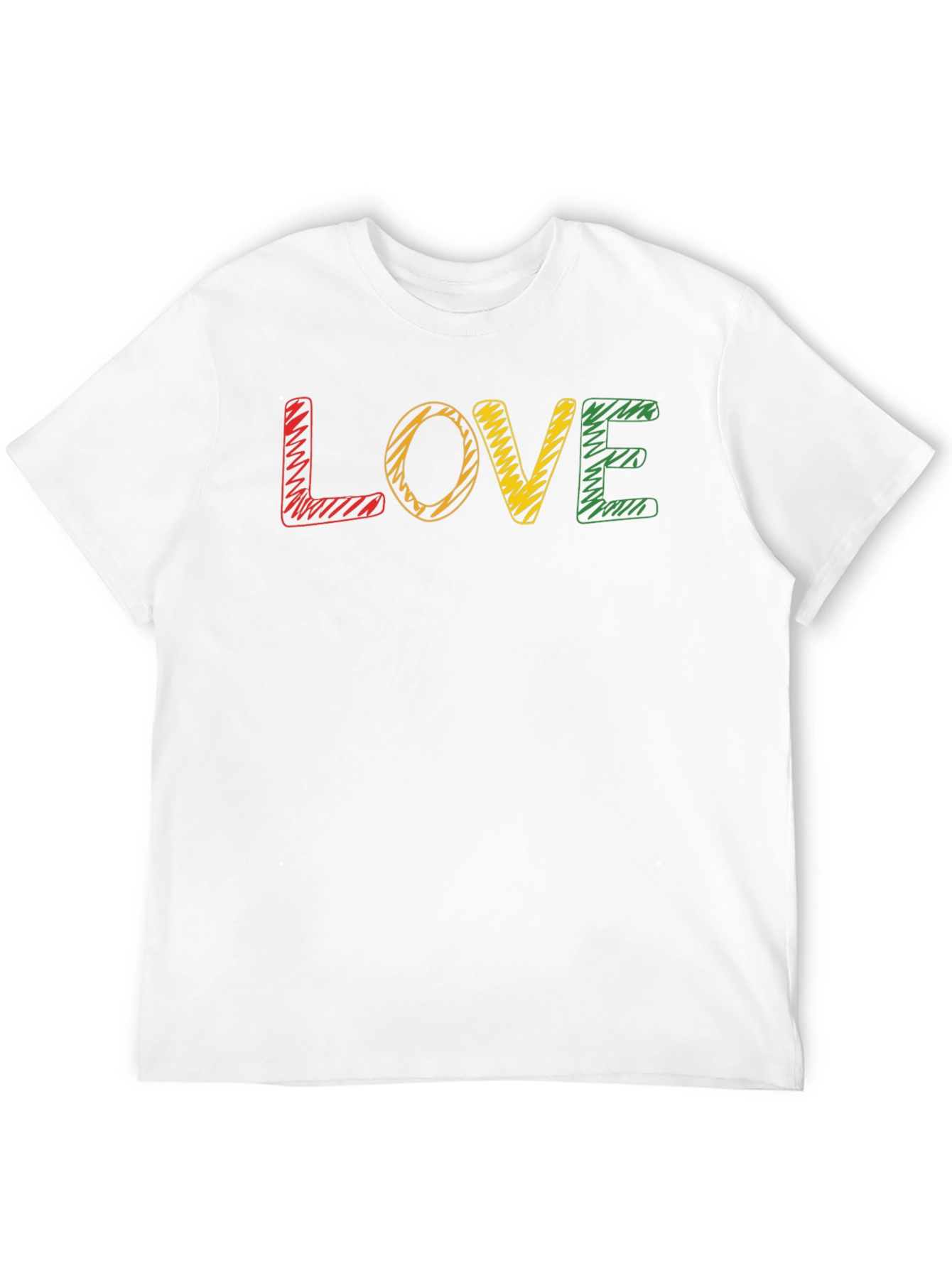 Rasta Love T-Shirt - Reggae Inspired Graphic Tee