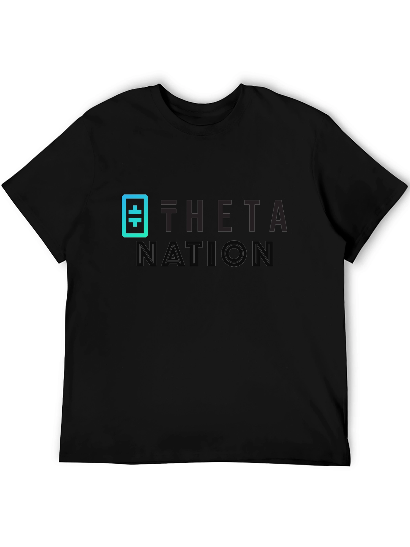 Theta Nation Black T-Shirt