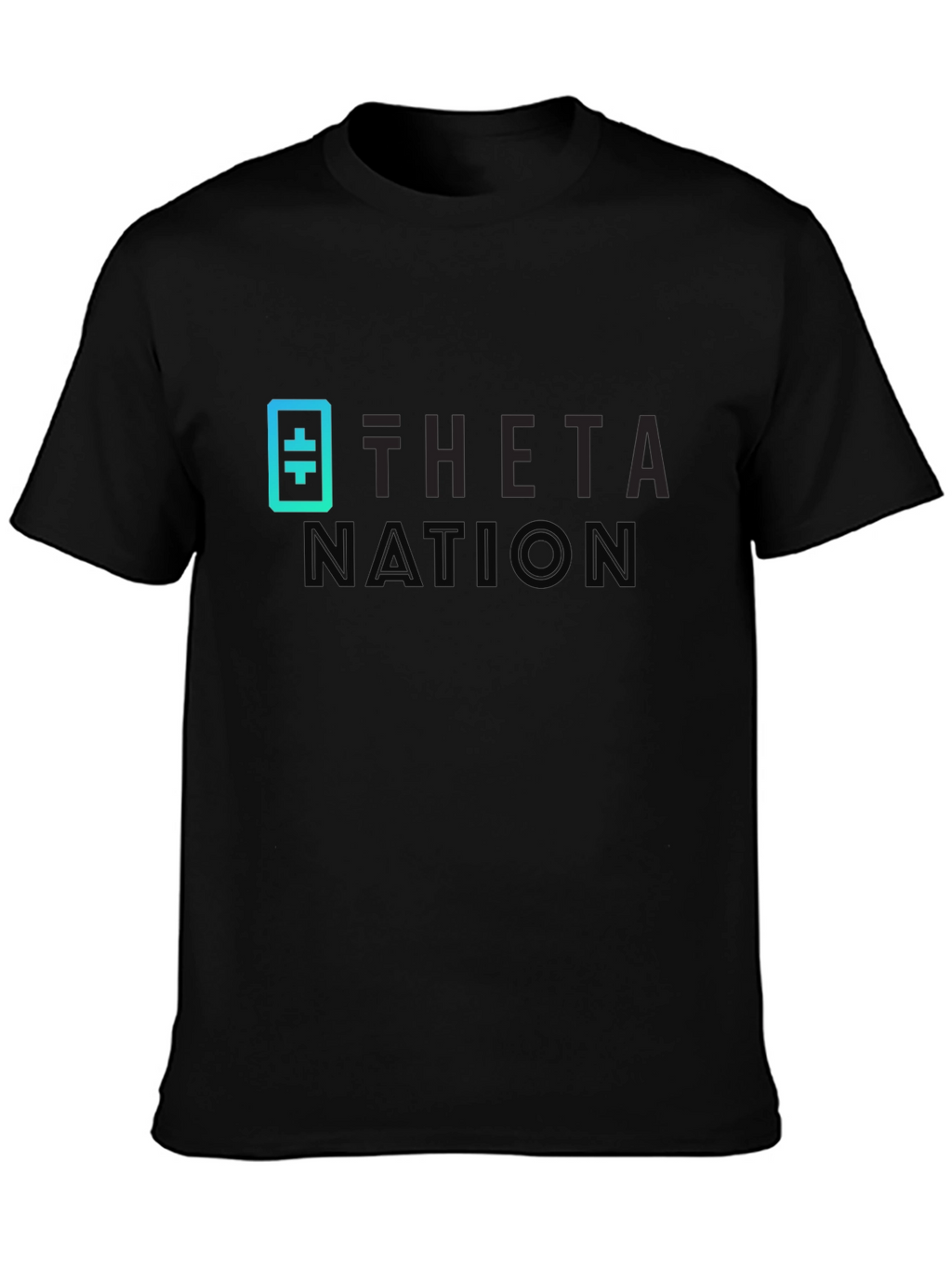 Theta Nation Black T-Shirt