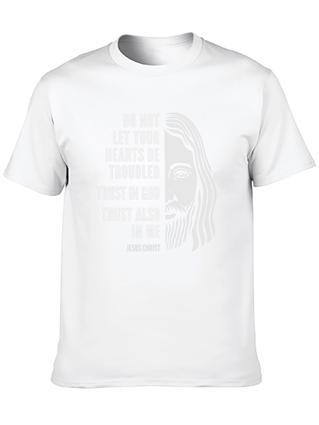 Jesus Christ Graphic T-Shirt - Religious Faith Apparel