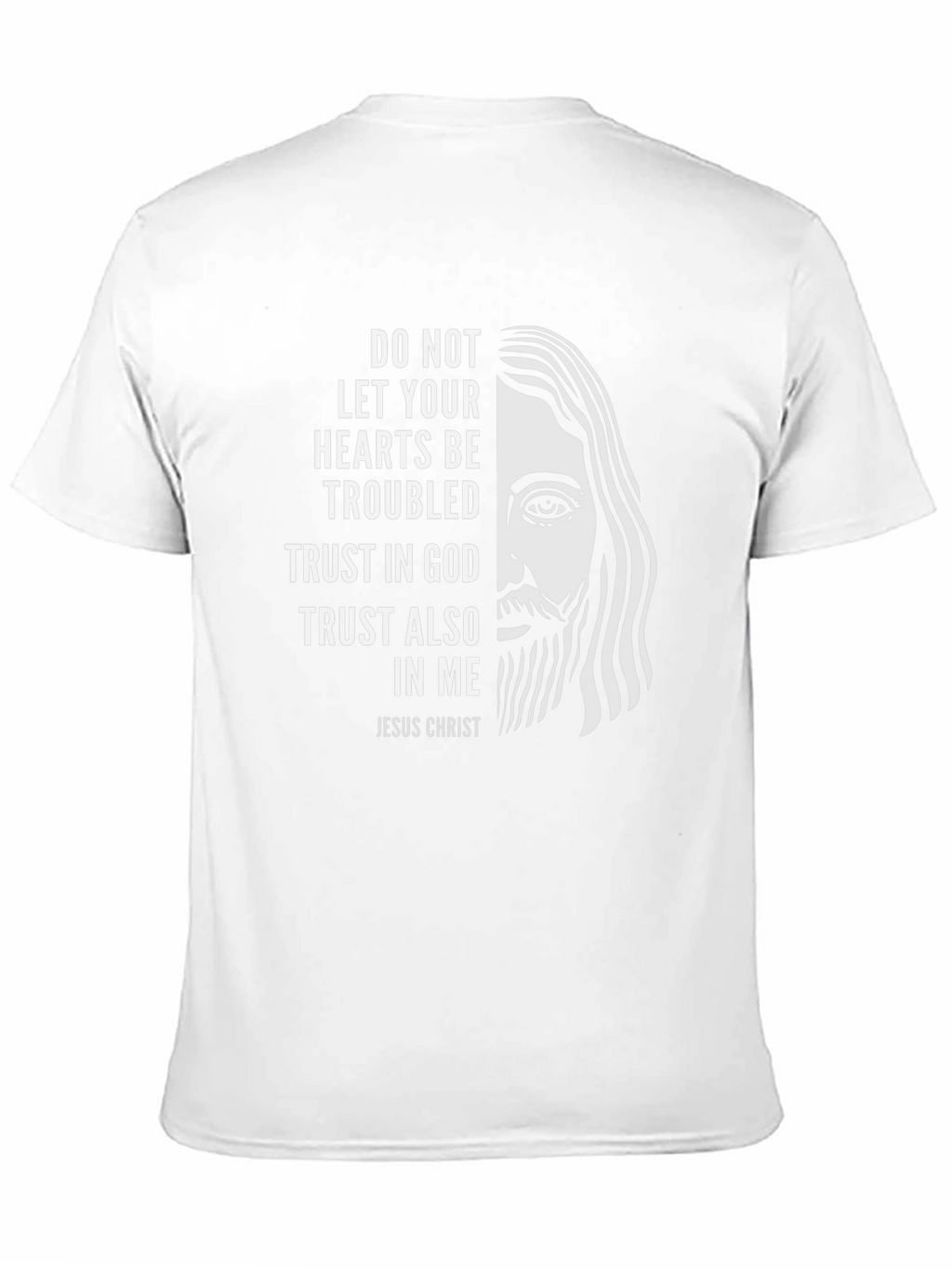 Jesus Christ Graphic T-Shirt - Religious Faith Apparel