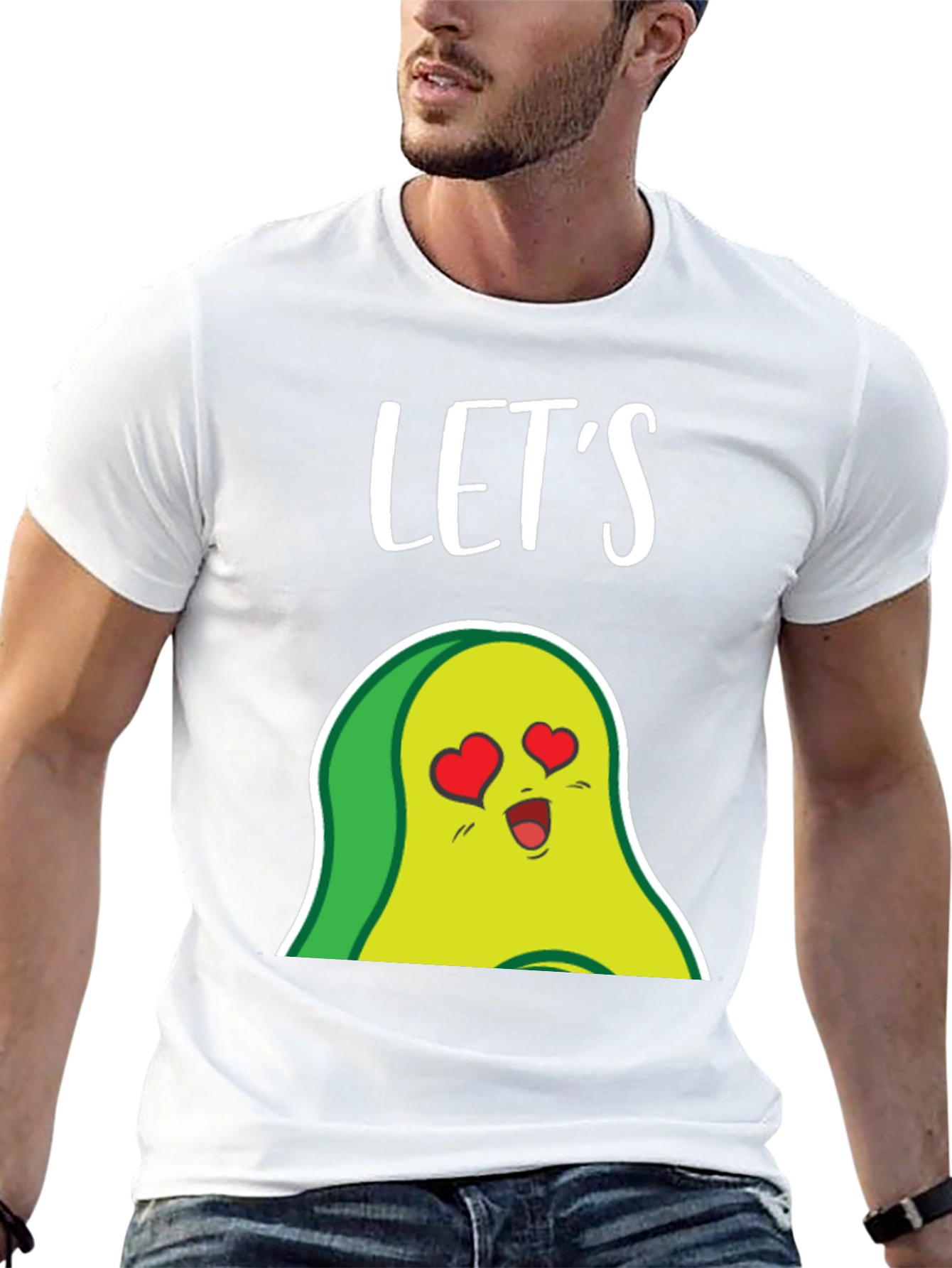 Lets Avocado In Love Graphic T-Shirt