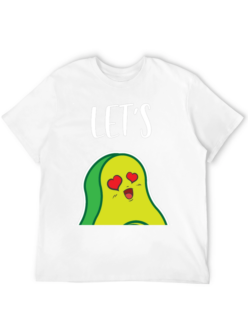 Lets Avocado In Love Graphic T-Shirt