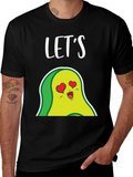 Lets Avocado In Love Graphic T-Shirt