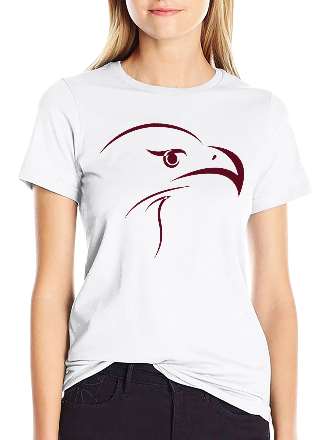Bold Eagle Graphic T-Shirt - Mens Black Tee