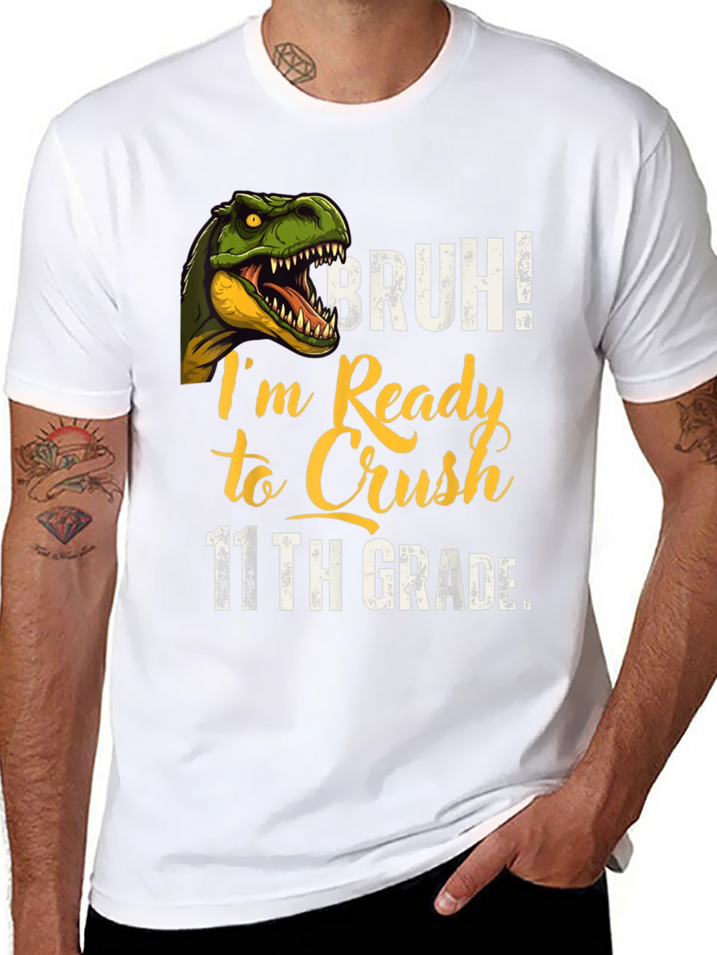 Bruh! Ready to Crush 11th Grade T-Shirt