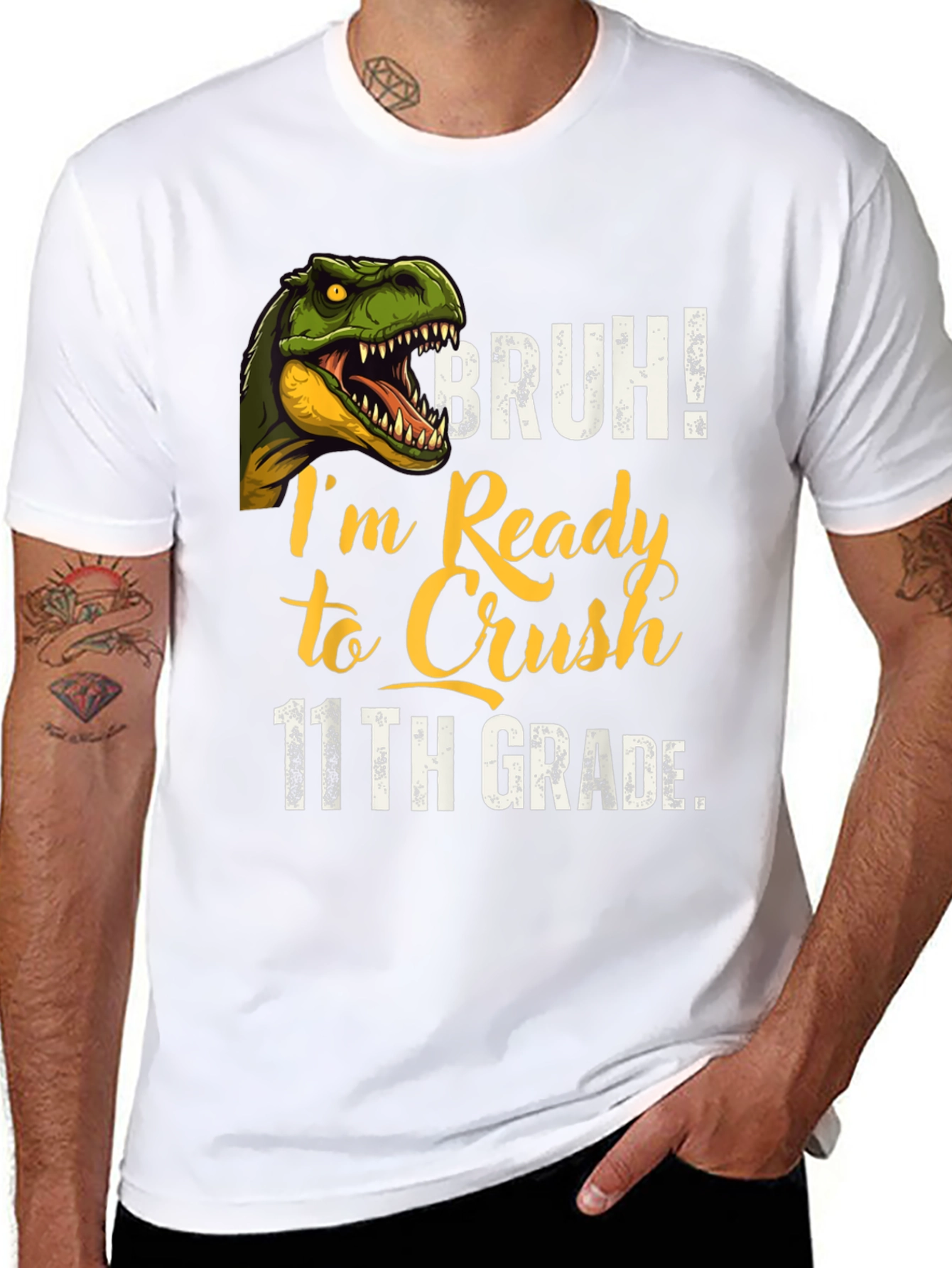 Bruh! Ready to Crush 11th Grade T-Shirt