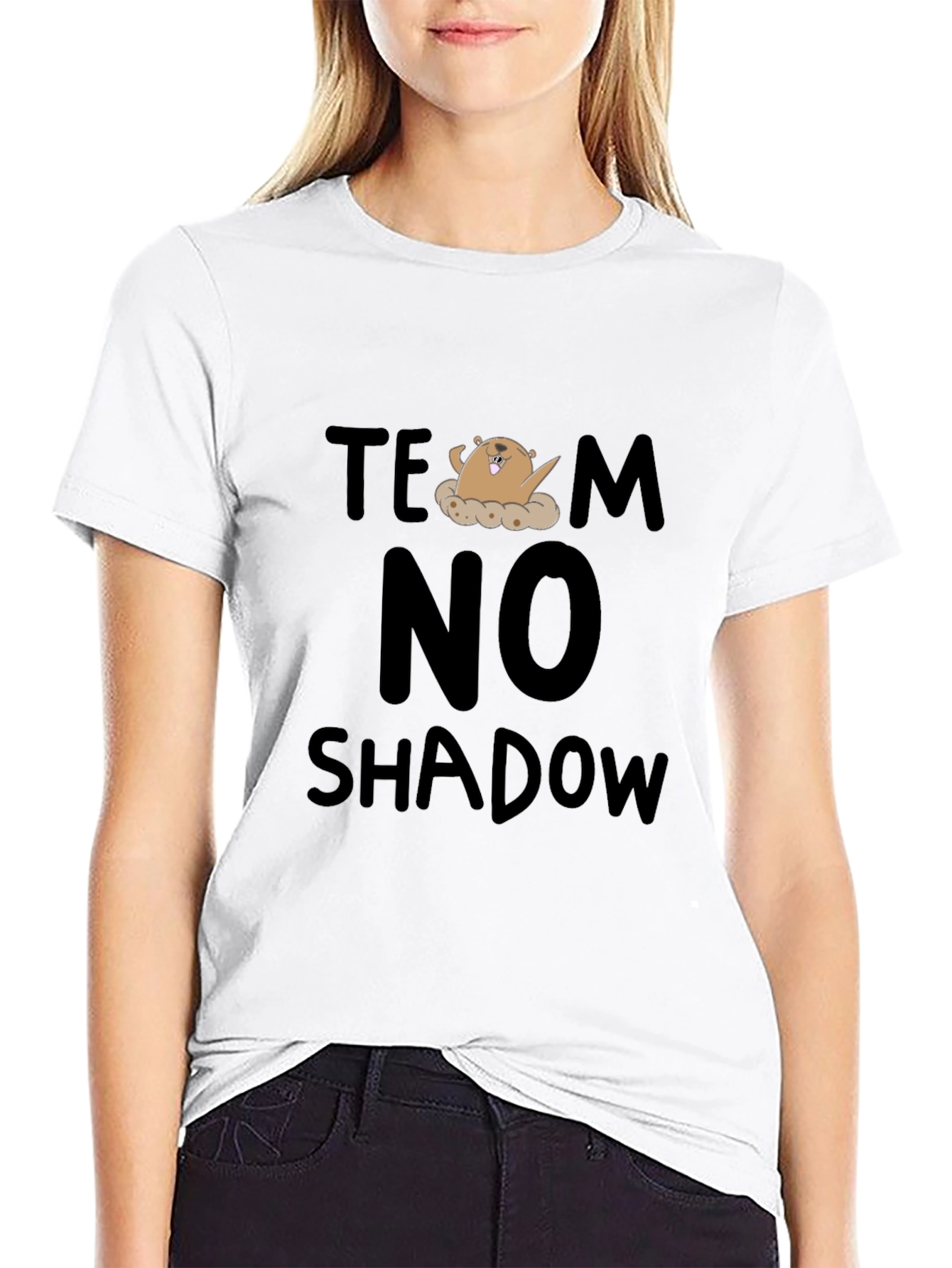 Team No Shadow T-Shirt - Groundhog Day Tee