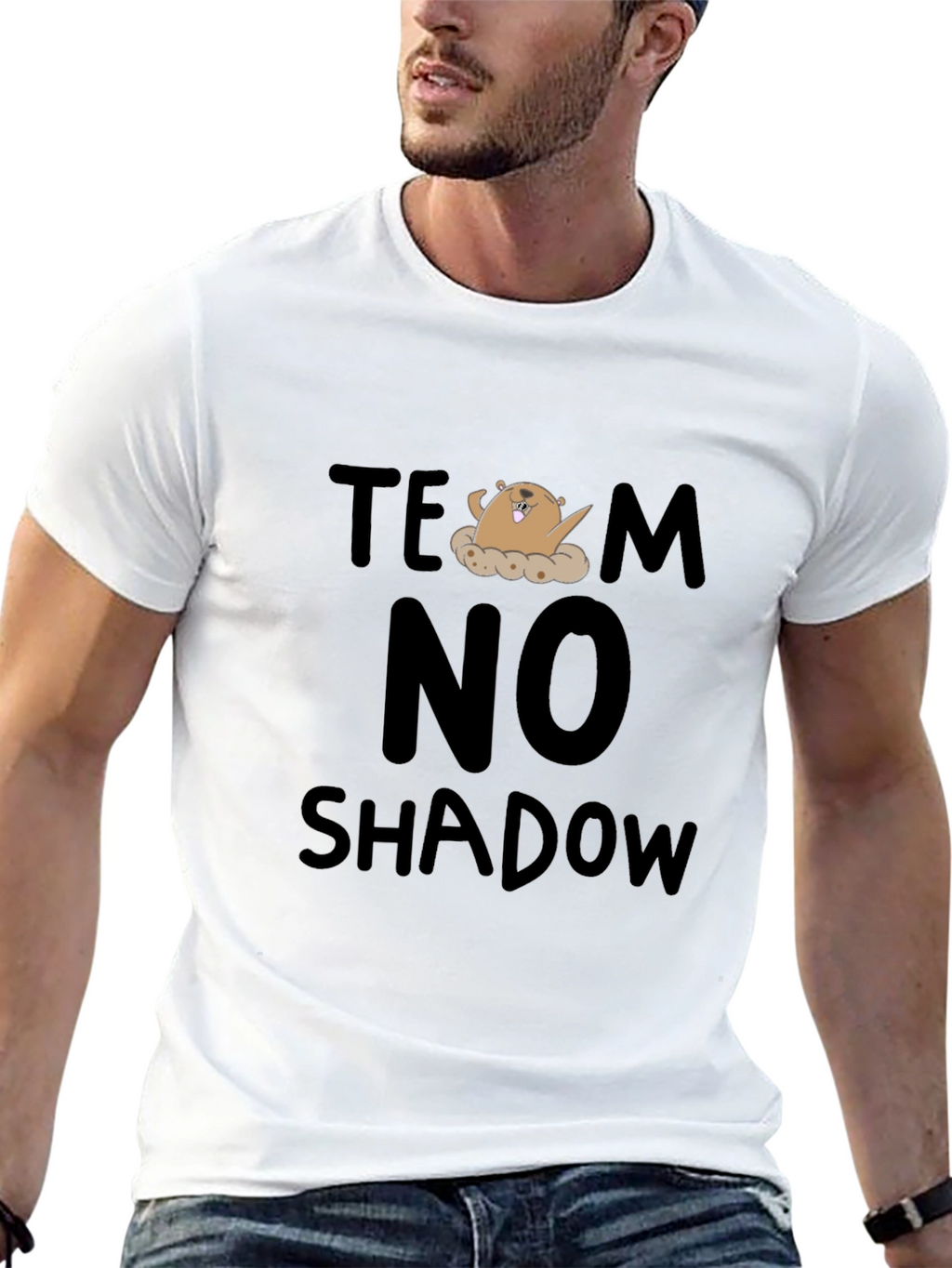 Team No Shadow T-Shirt - Groundhog Day Tee