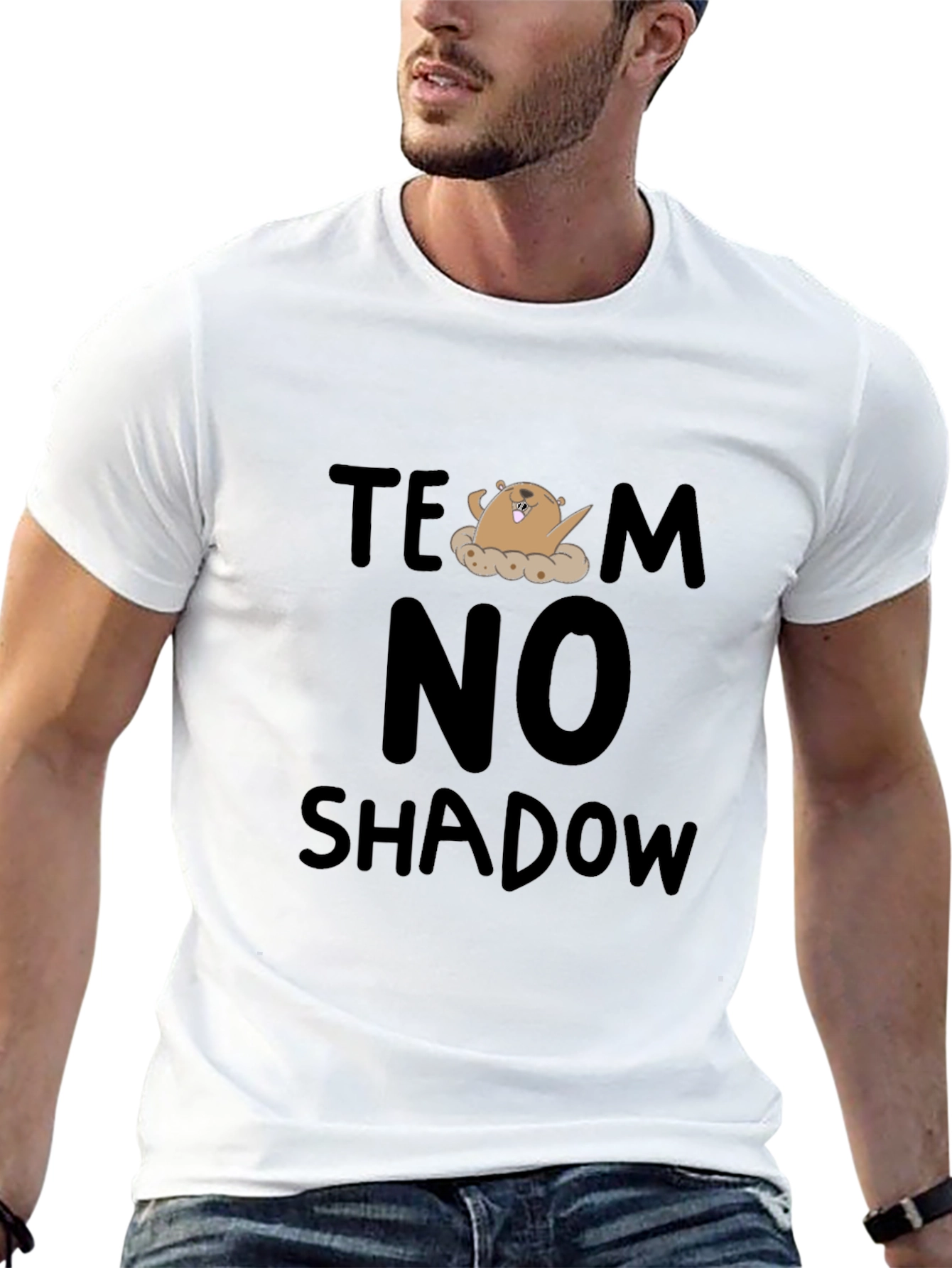 Team No Shadow T-Shirt - Groundhog Day Tee