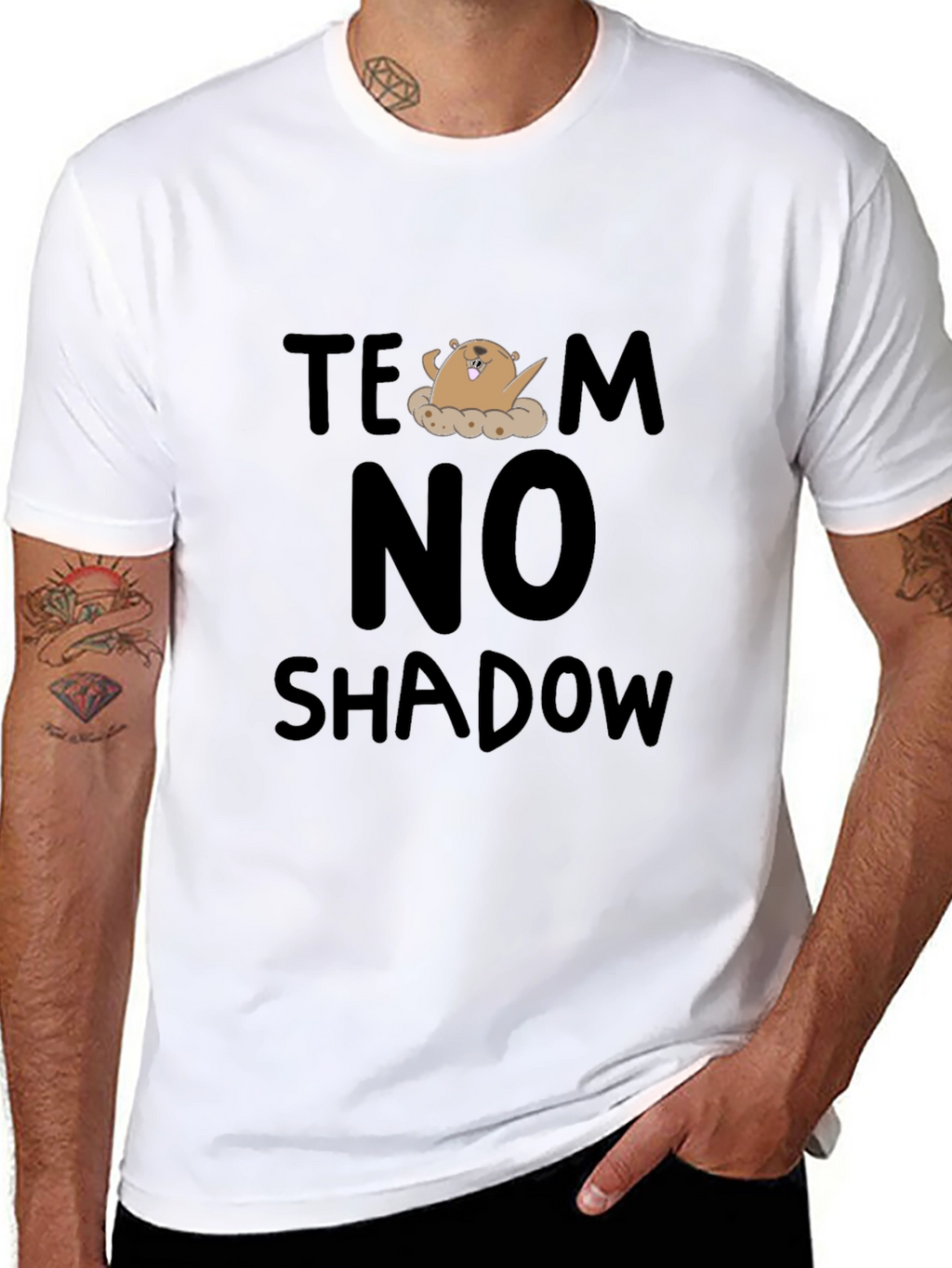 Team No Shadow T-Shirt - Groundhog Day Tee