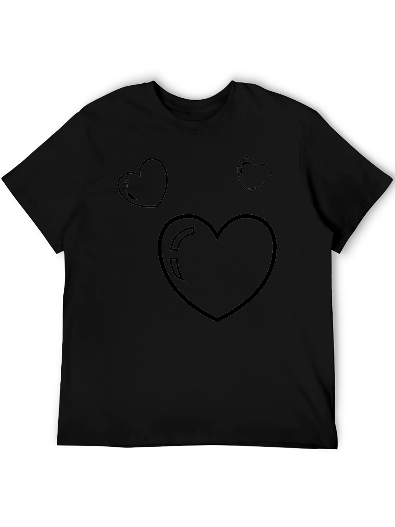 Heart Graphic Tee - Stylish Casual Wear