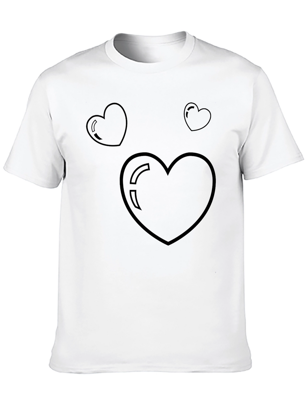 Heart Graphic Tee - Stylish Casual Wear