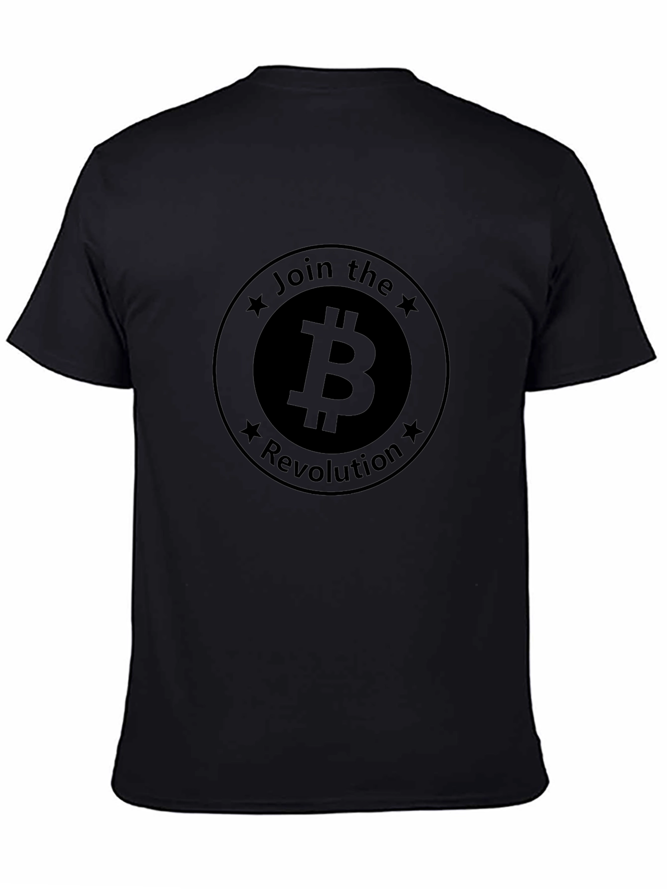 Join the Revolution Bitcoin T-Shirt - Black