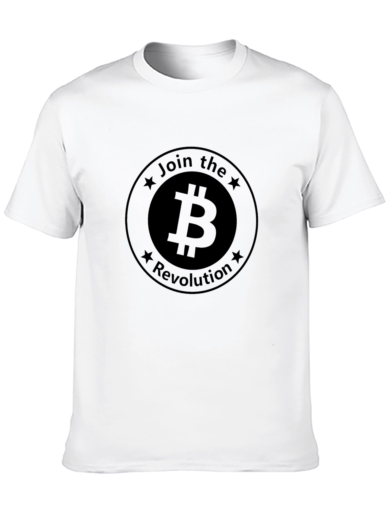 Join the Revolution Bitcoin T-Shirt - Black