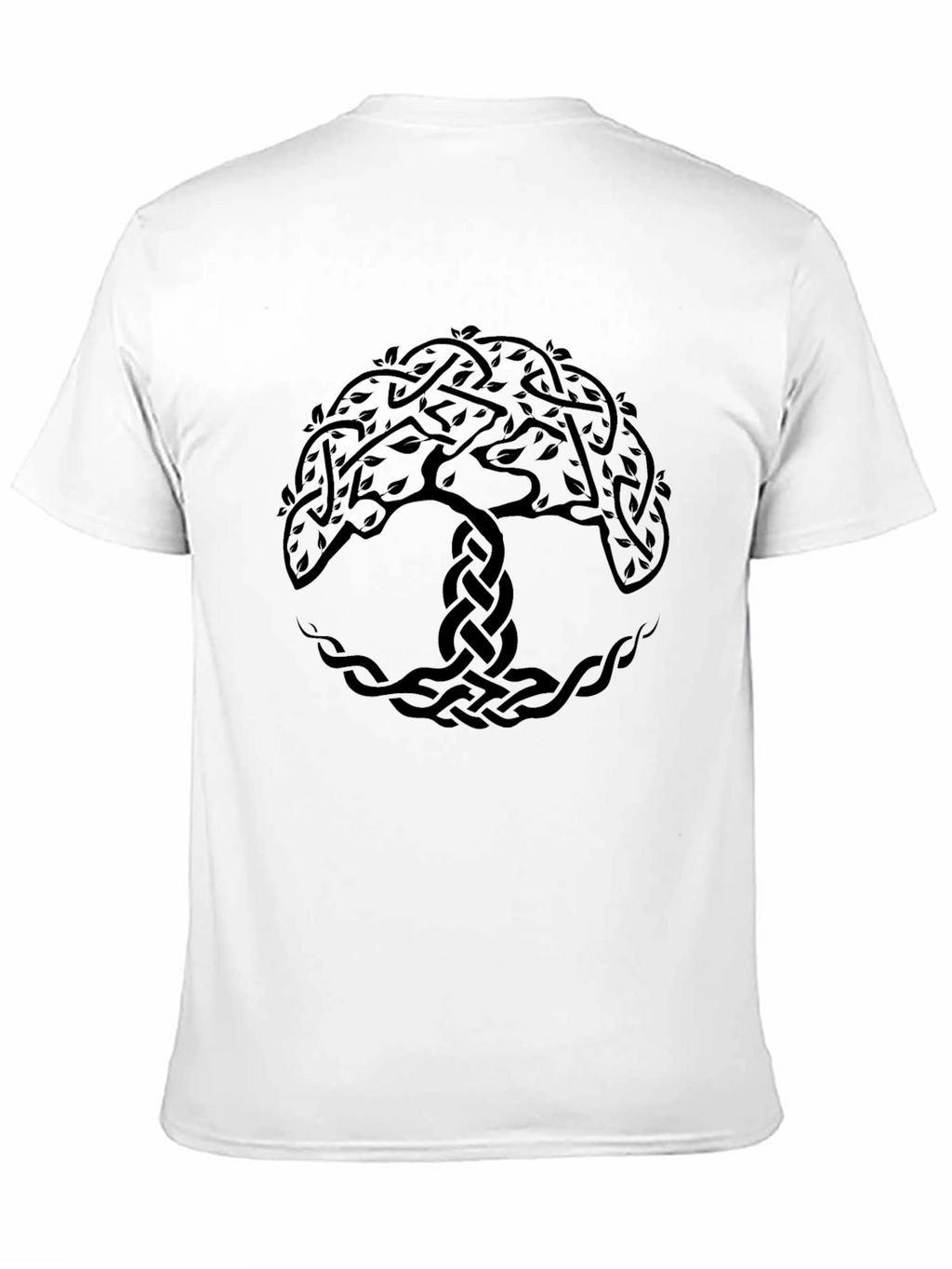 Celtic Tree of Life Black T-Shirt