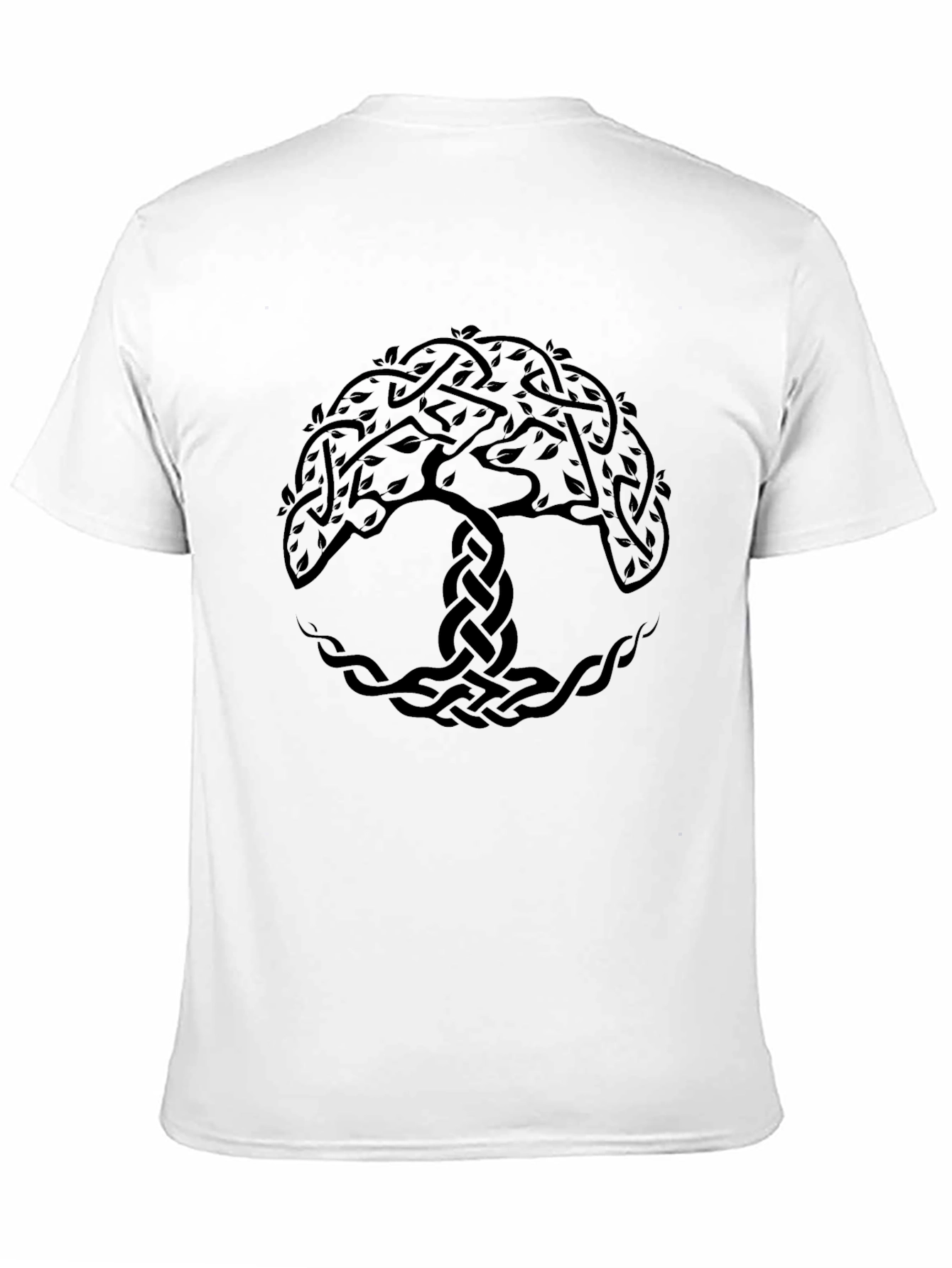 Celtic Tree of Life Black T-Shirt