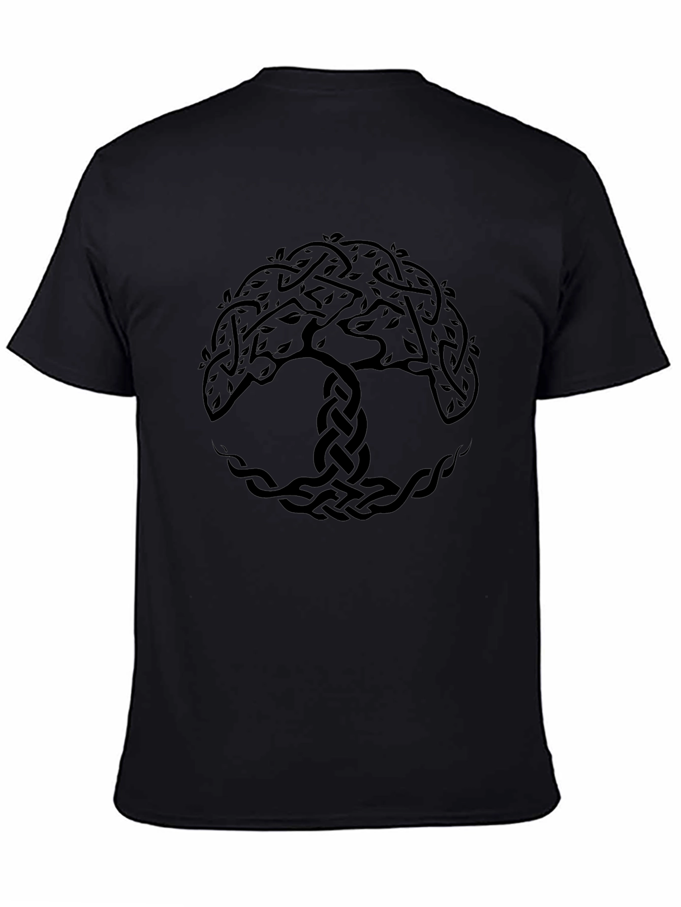 Celtic Tree of Life Black T-Shirt