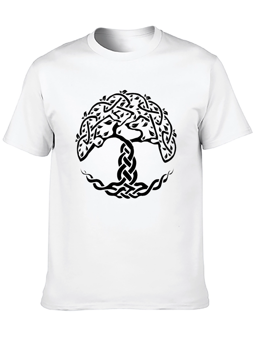 Celtic Tree of Life Black T-Shirt