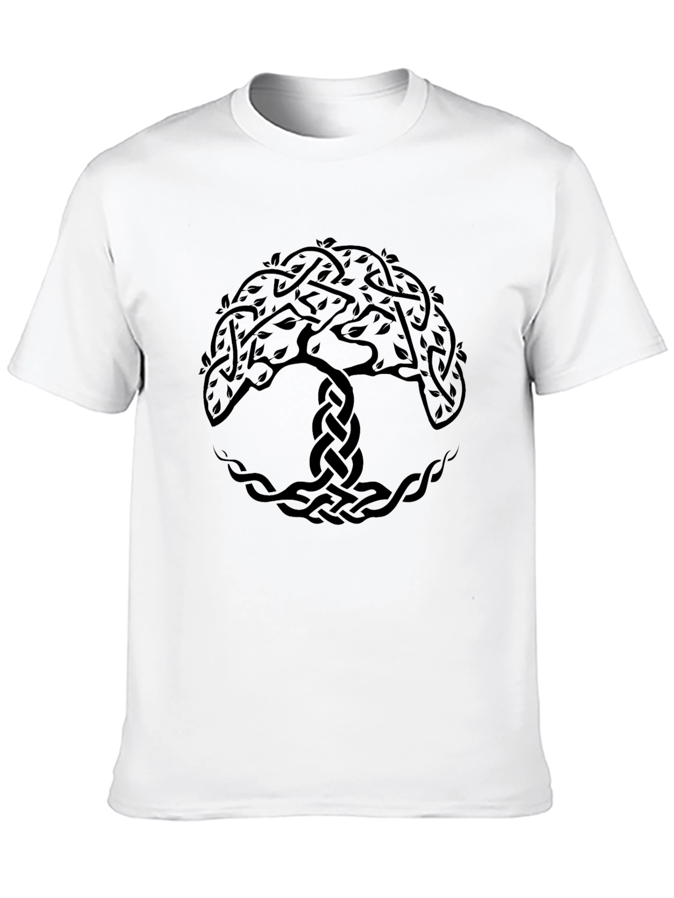 Celtic Tree of Life Black T-Shirt