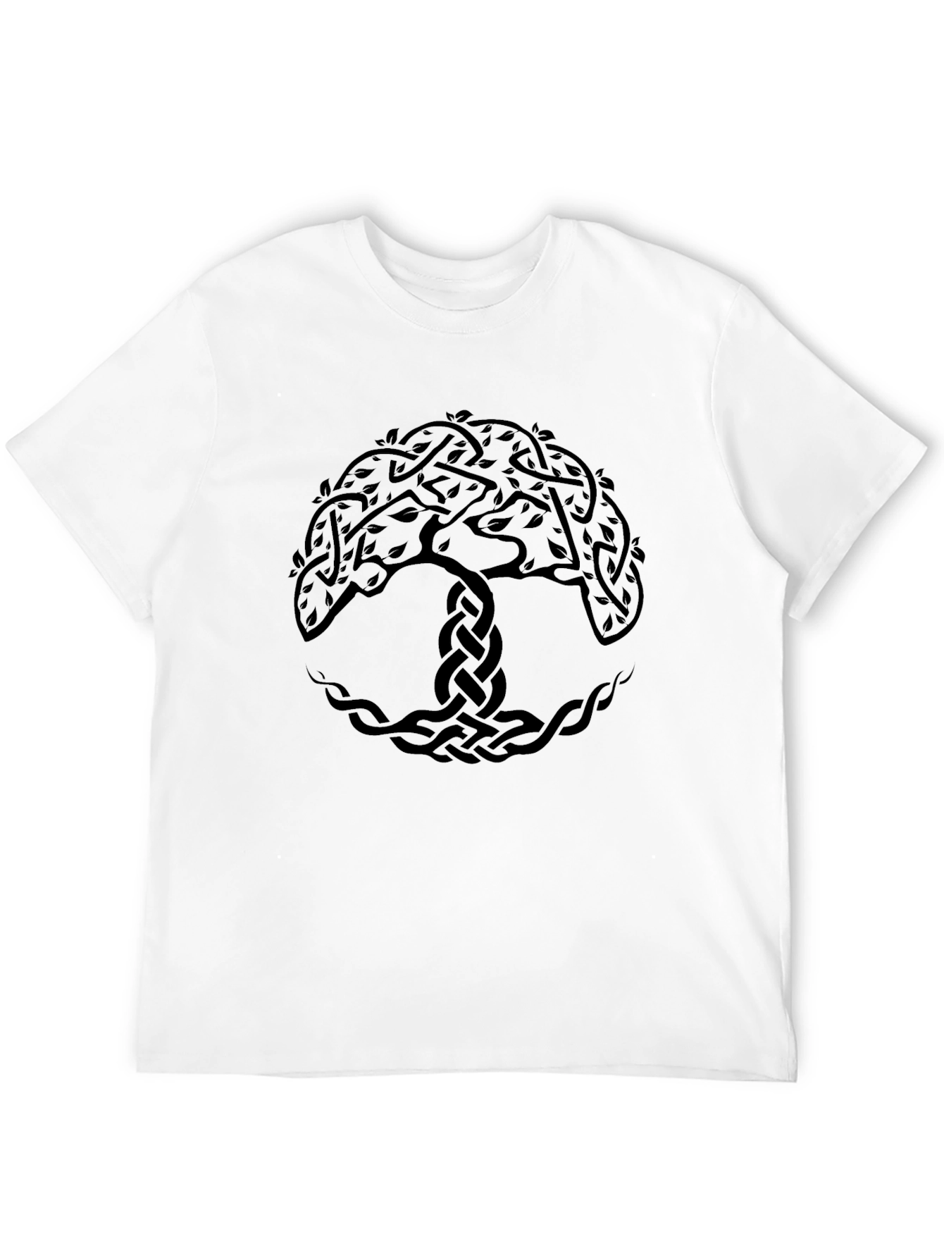 Celtic Tree of Life Black T-Shirt