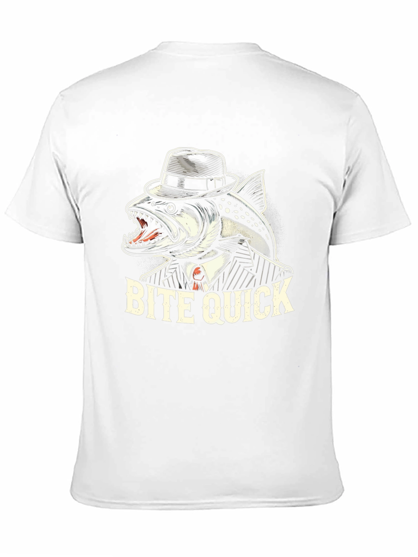 Bite Quick Fish Graphic T-Shirt