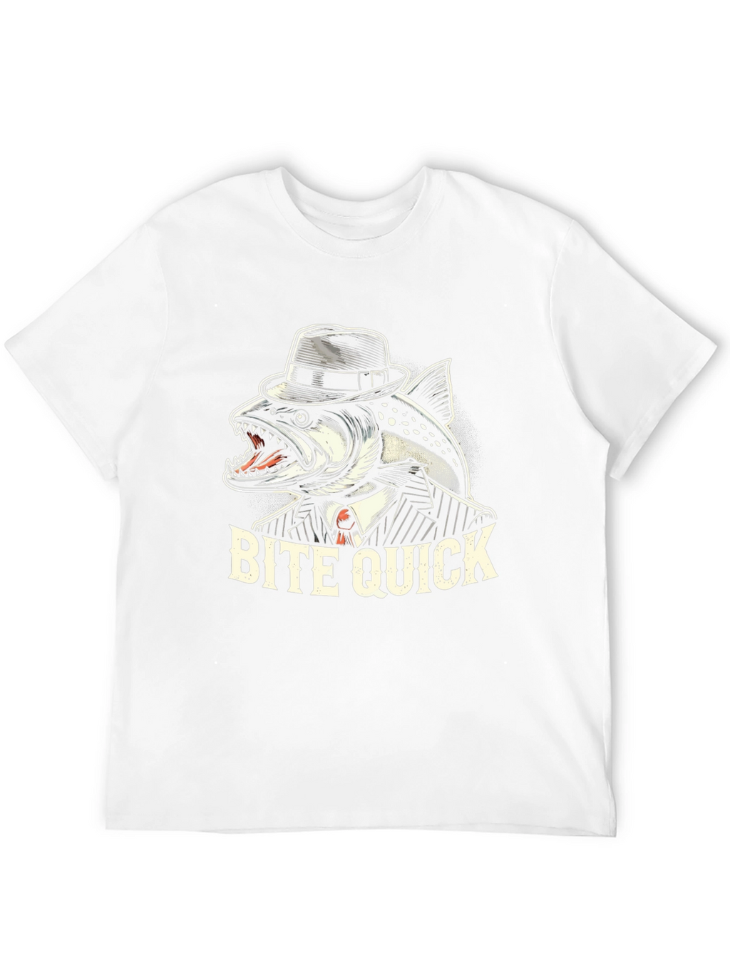 Bite Quick Fish Graphic T-Shirt