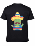 Cactus Sombrero Graphic Tee - Fiesta Ready!
