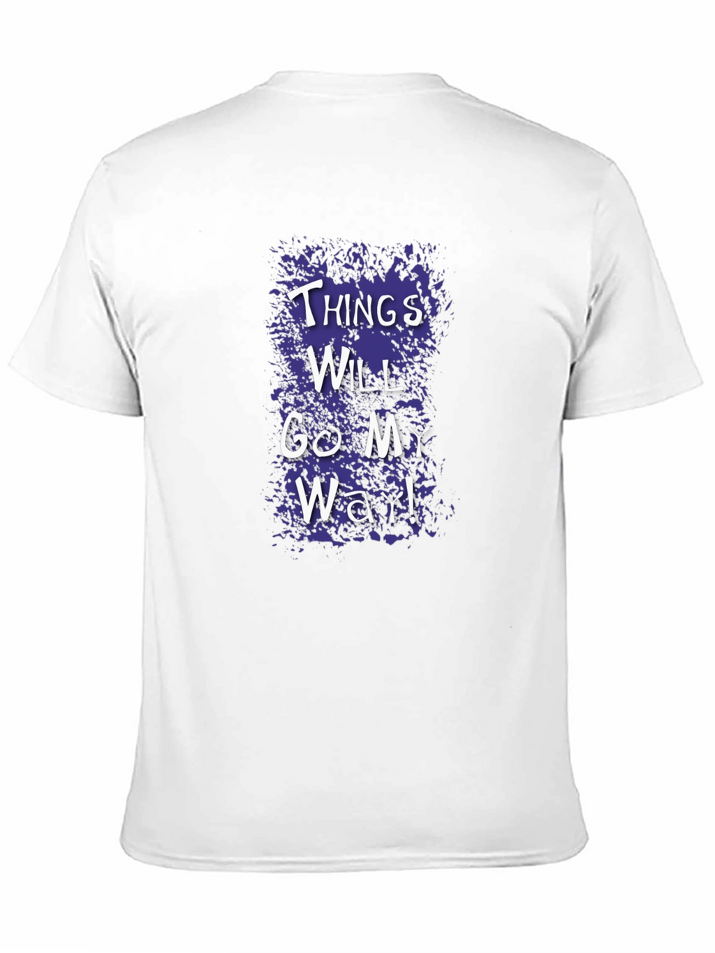Things Will Go My Way Graphic Tee - Black