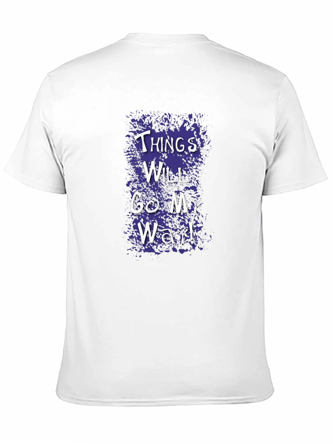 Things Will Go My Way Graphic Tee - Black