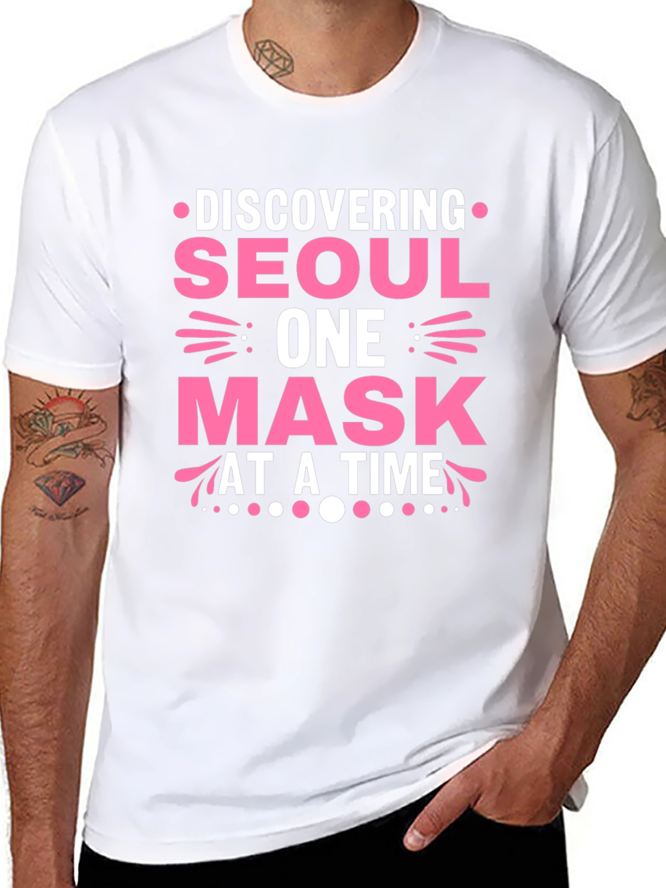Discovering Seoul One Mask at a Time T-Shirt