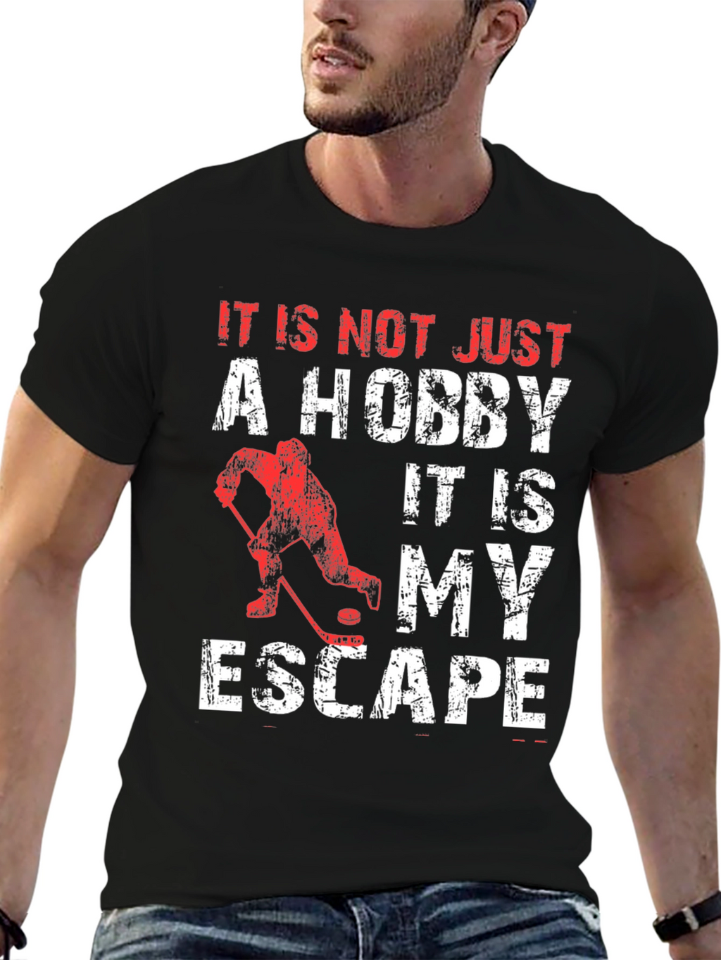 Hockey Escape T-Shirt - Hobby & Sport Tee