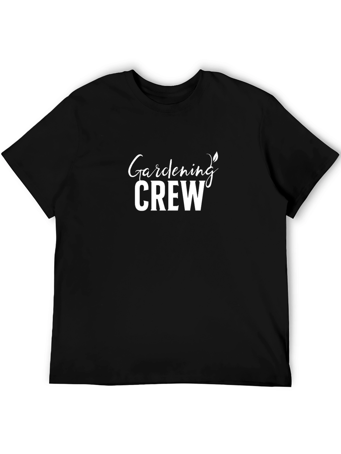 Gardening Crew Black T-Shirt