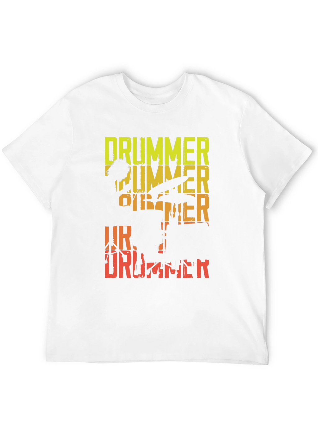 Drummer Graphic Tee - Music Lover T-Shirt