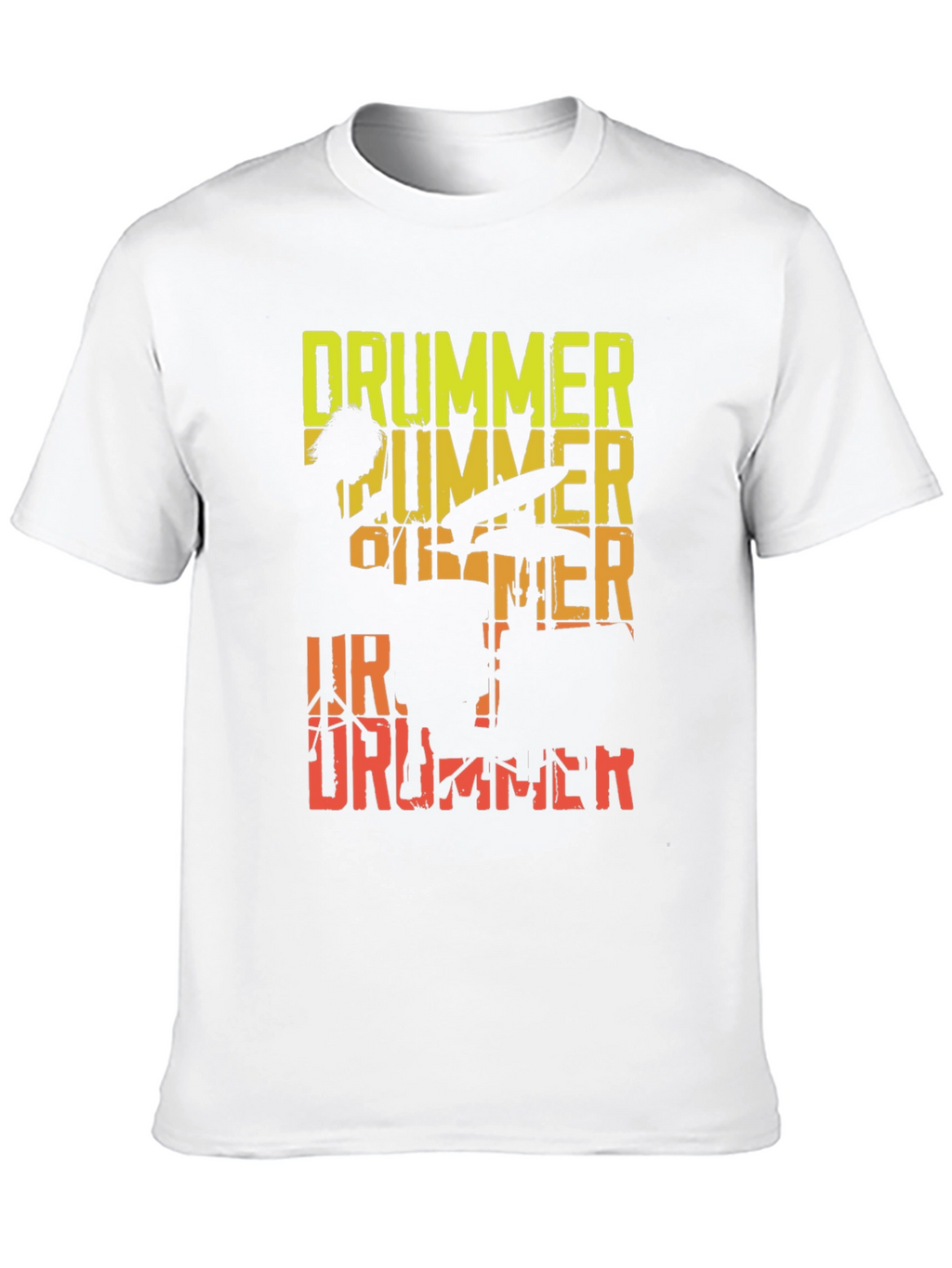 Drummer Graphic Tee - Music Lover T-Shirt