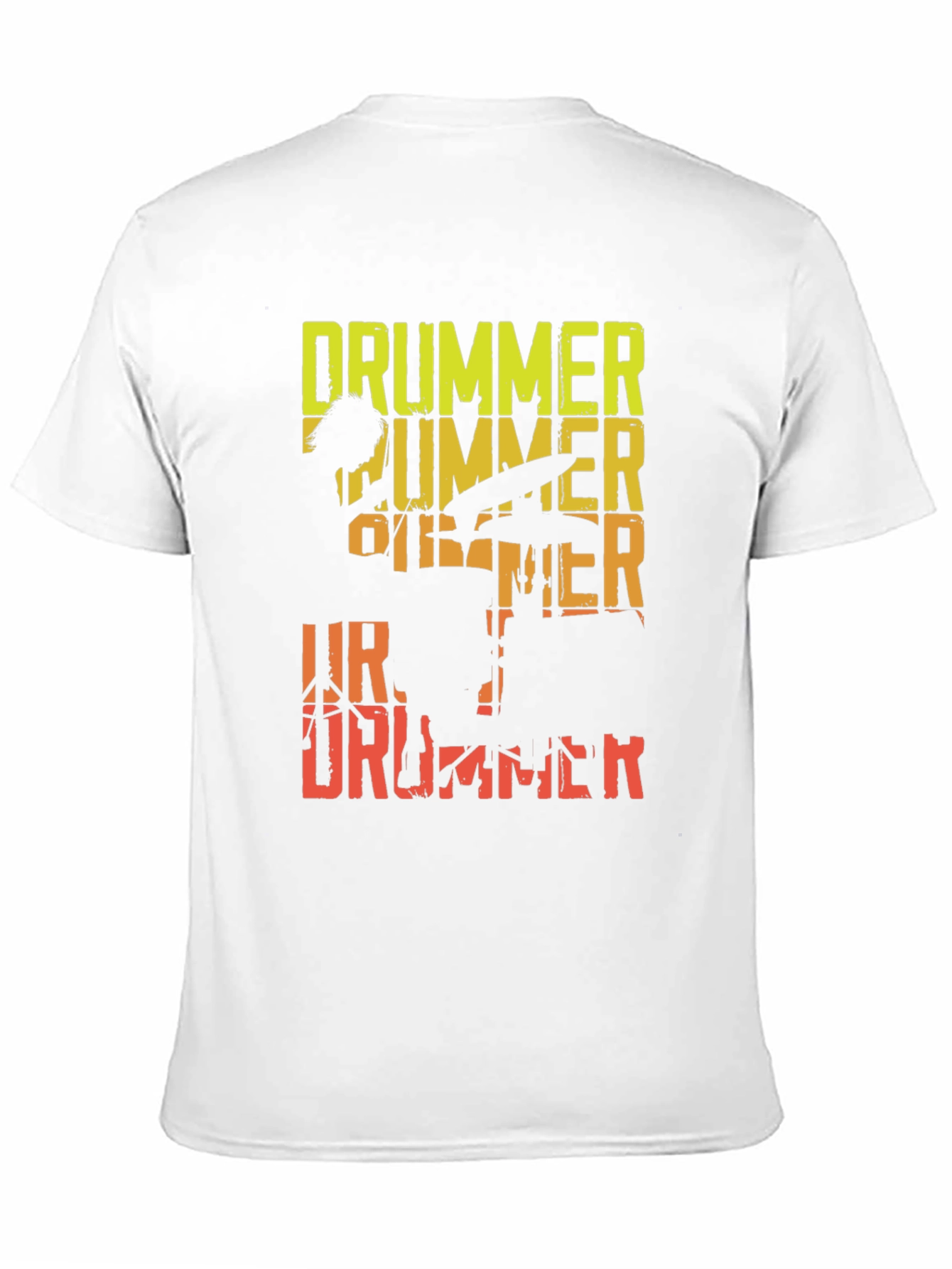 Drummer Graphic Tee - Music Lover T-Shirt