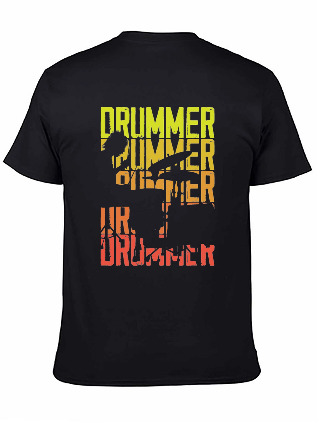 Drummer Graphic Tee - Music Lover T-Shirt