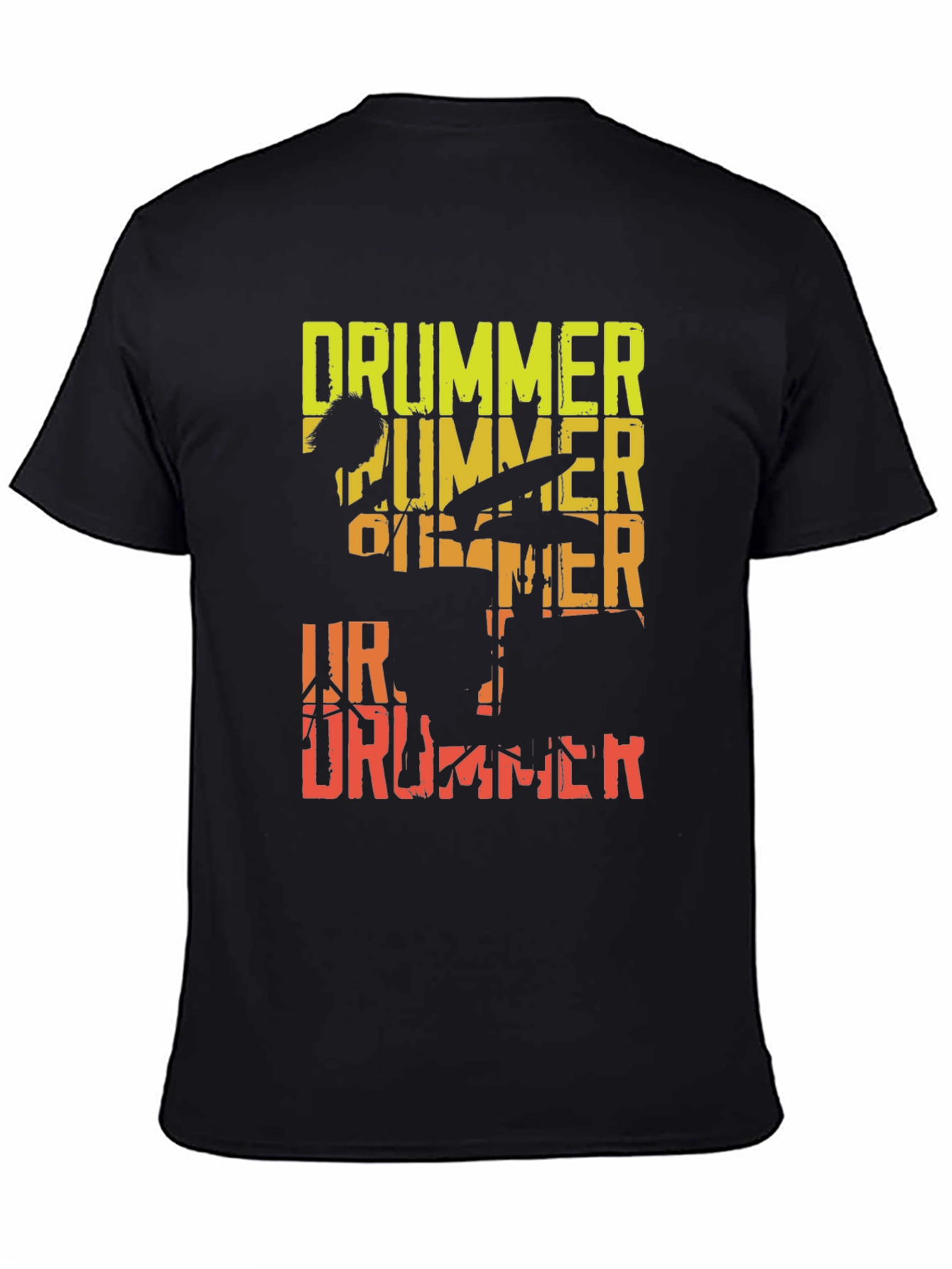 Drummer Graphic Tee - Music Lover T-Shirt