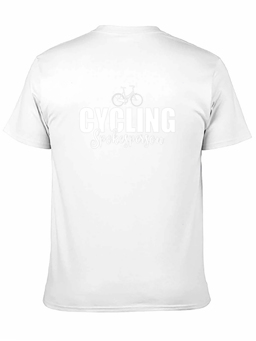 Cycling Spokesperson T-Shirt - Ride in Style