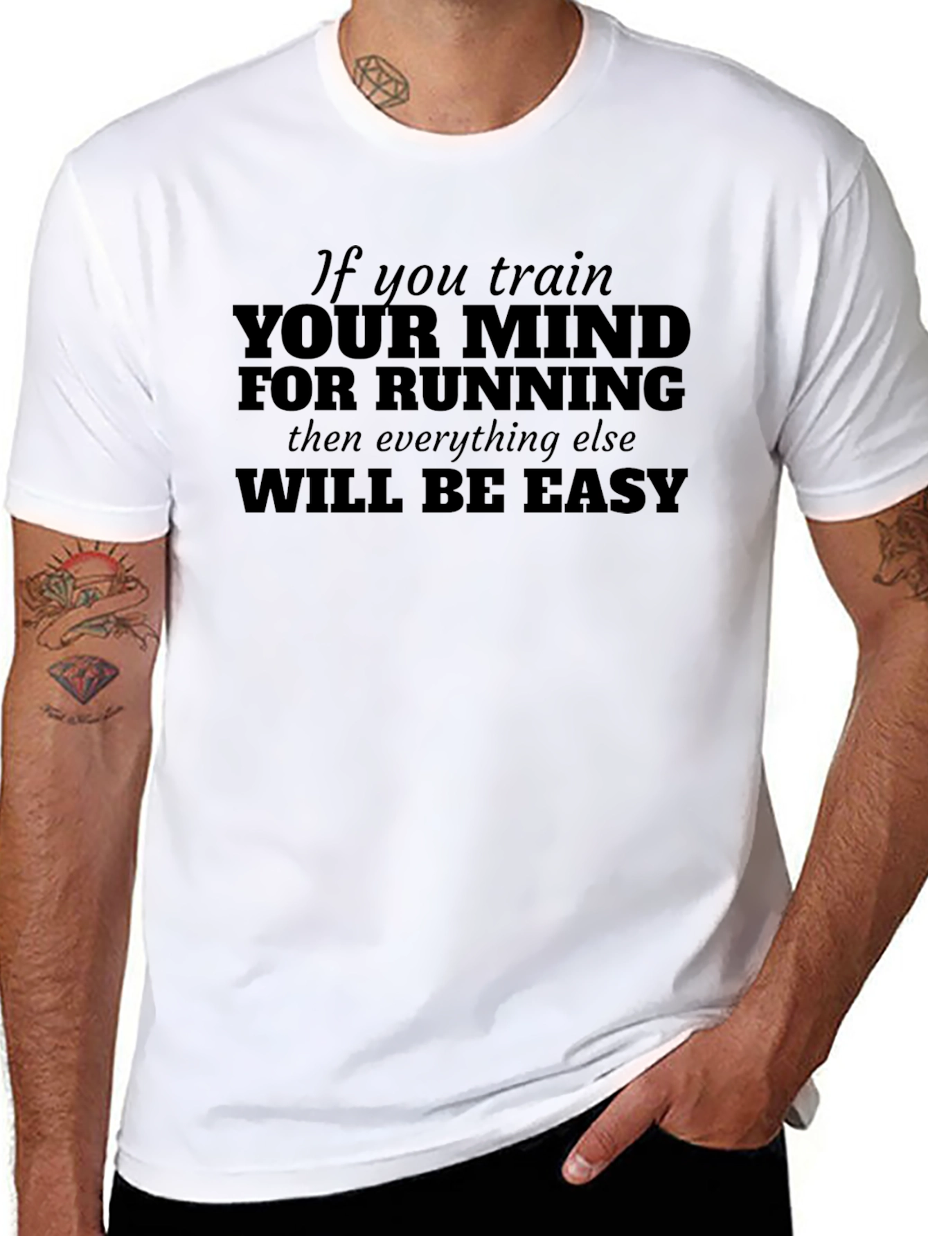 Train Your Mind For Running T-Shirt