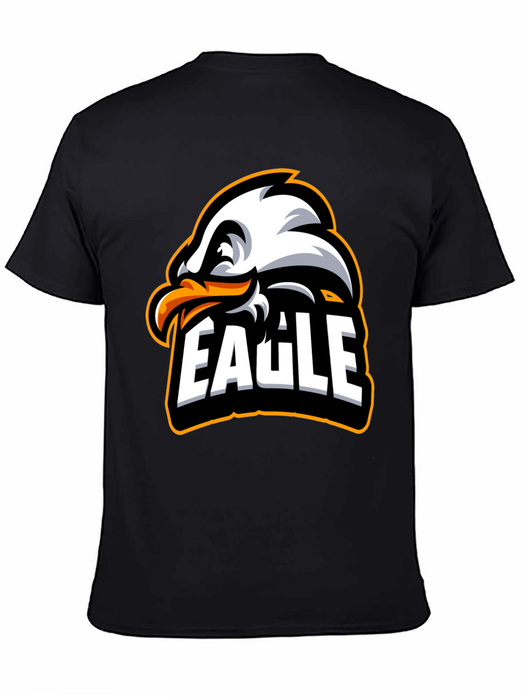 Cool Eagle Graphic T-Shirt - Black