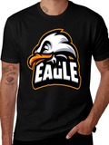 Cool Eagle Graphic T-Shirt - Black