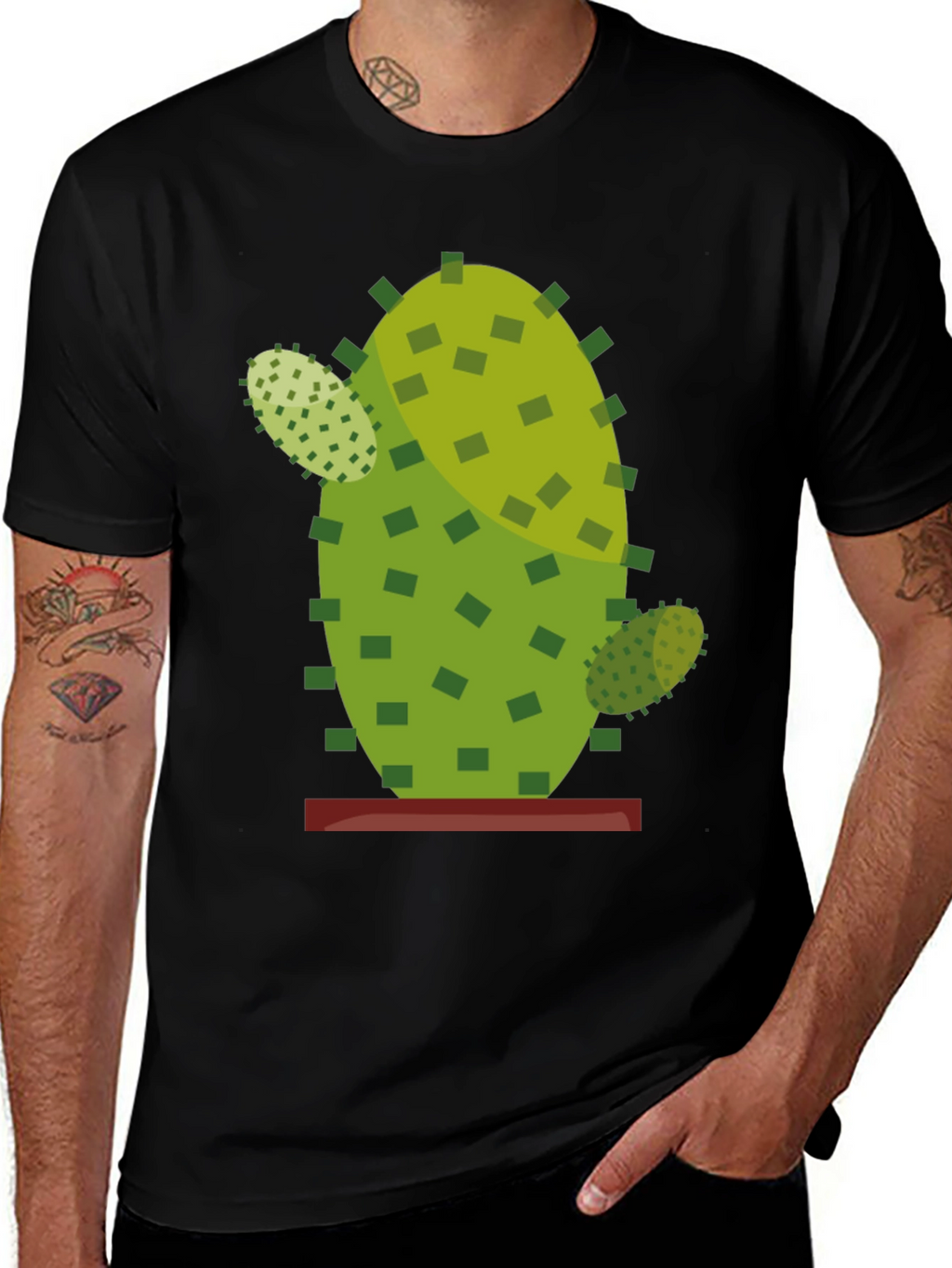 Cactus Graphic T-Shirt