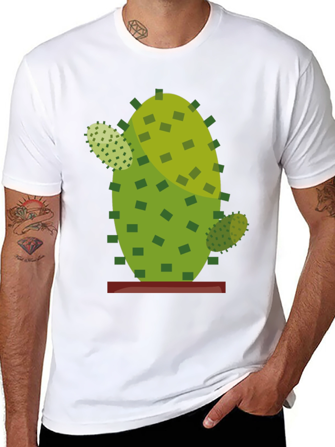 Cactus Graphic T-Shirt