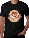 New Spot Bass Fishing Graphic T-Shirt
