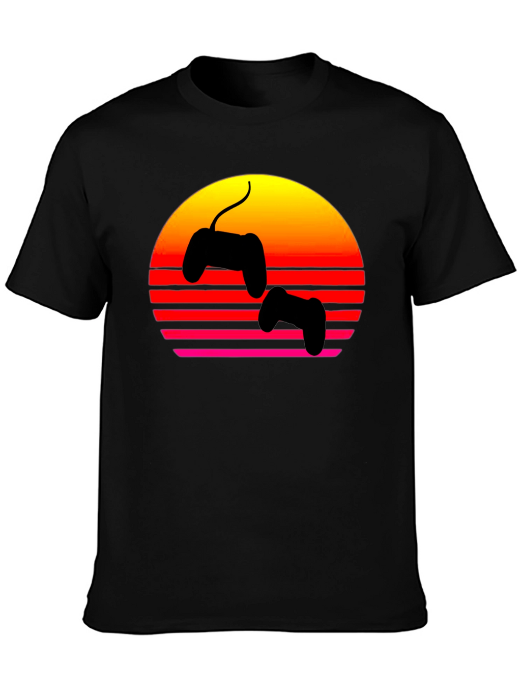 Retro Gaming Sunset T-Shirt