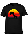 Retro Gaming Sunset T-Shirt
