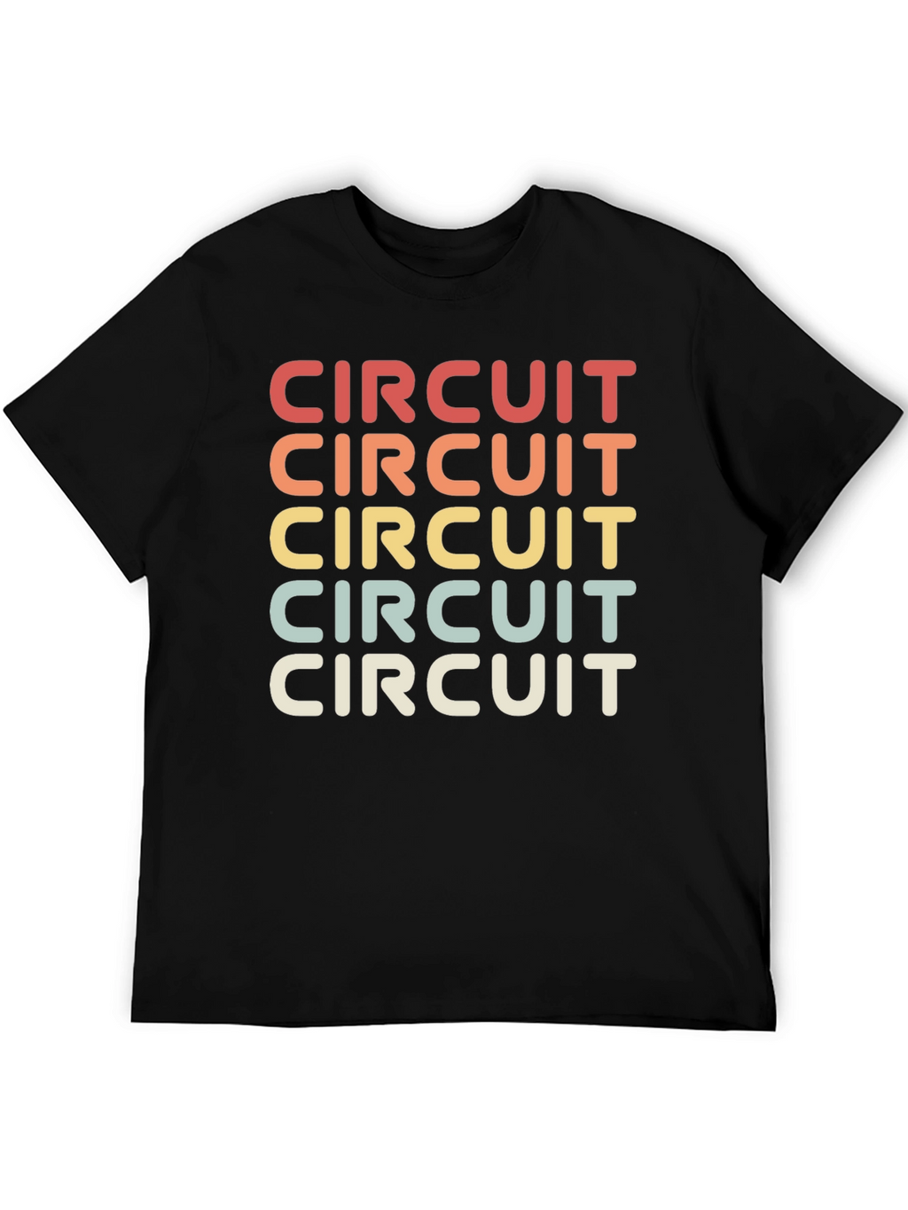 Retro Circuit Design Tee