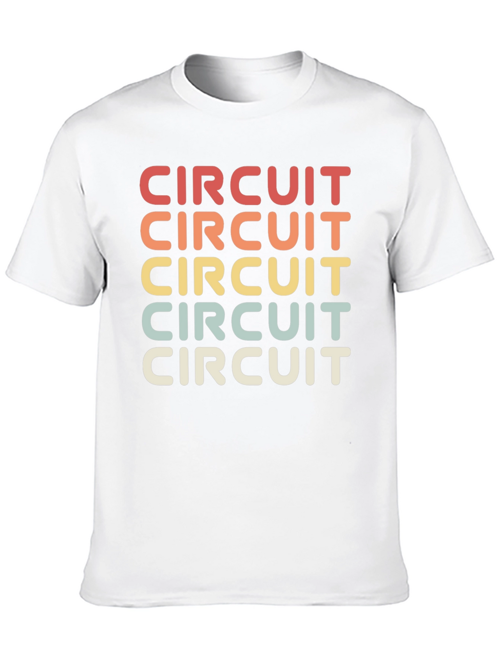 Retro Circuit Design Tee