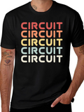 Retro Circuit Design Tee